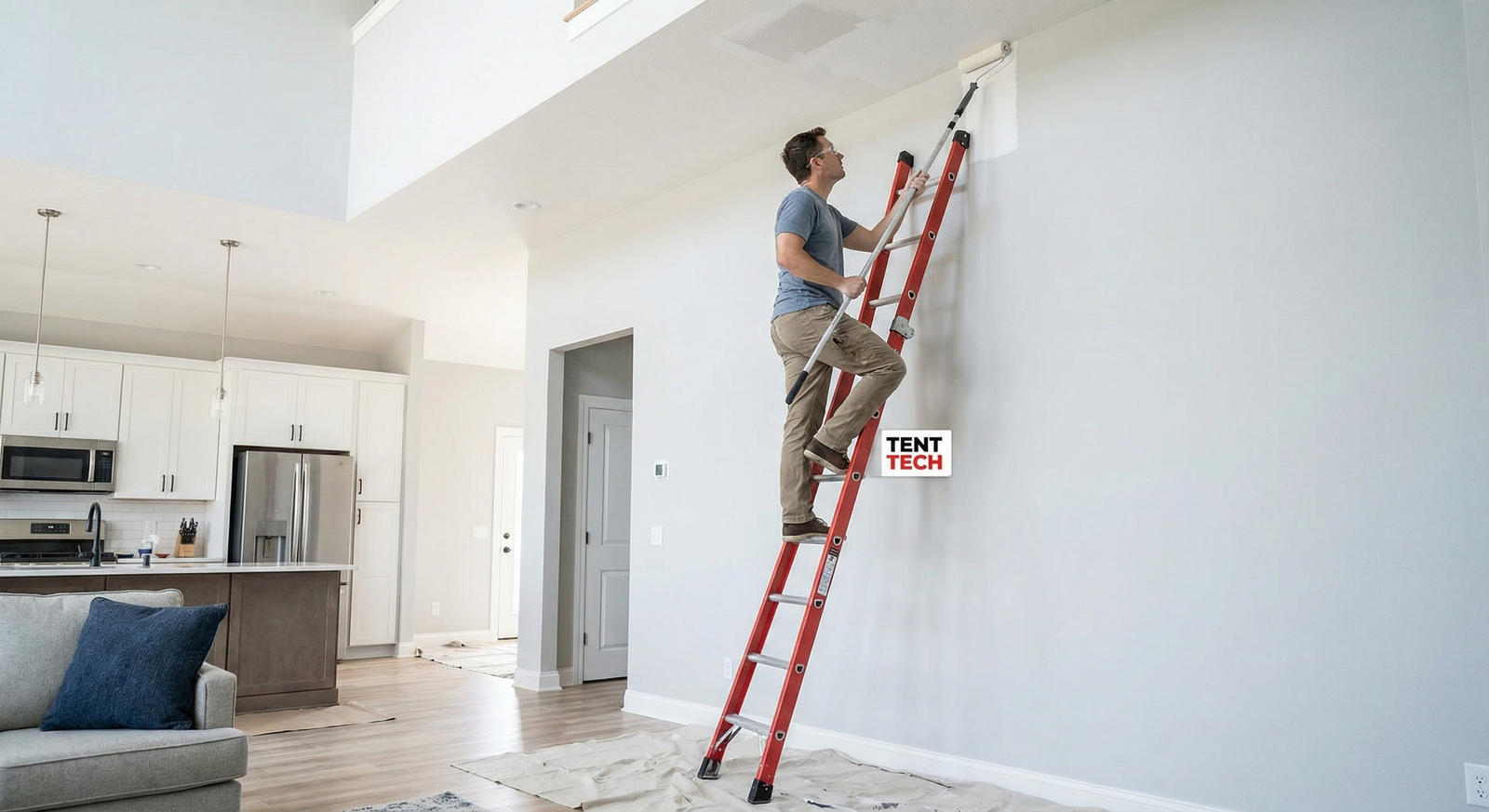 TENTTECH fiberglass merdiven endüstriyel kullanım sahası